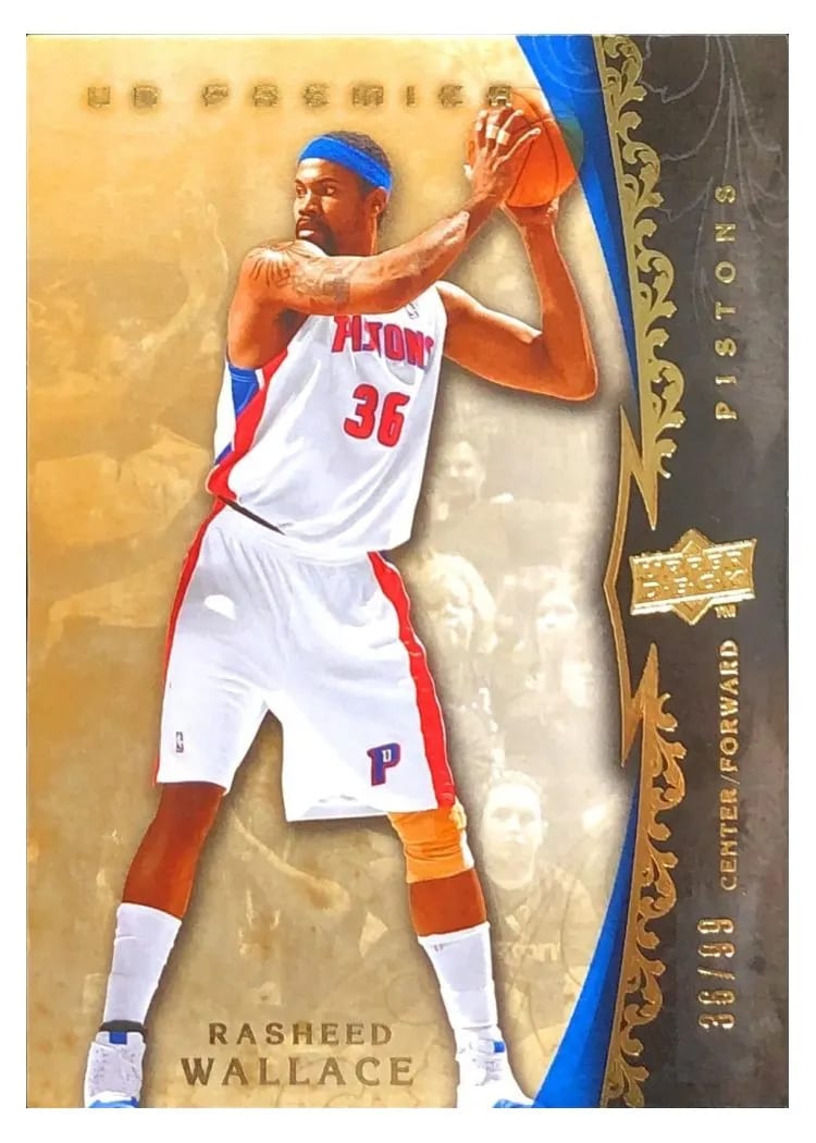 2008 Upper Deck Premier Rasheed Wallace #12 card