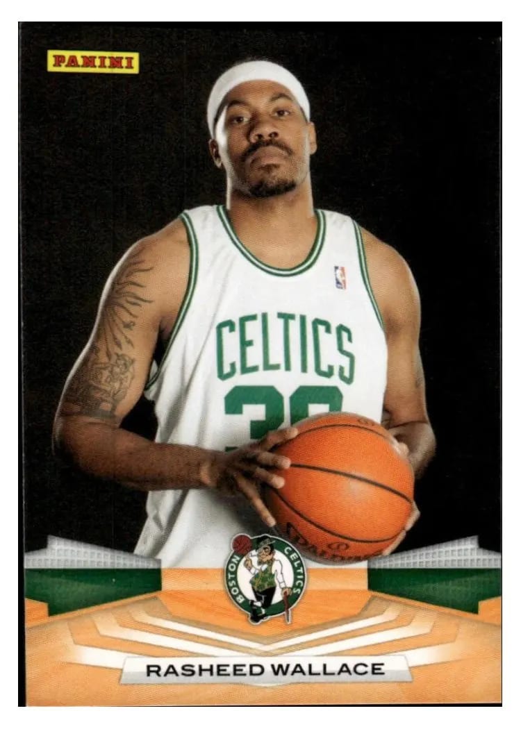 2009 Panini Rasheed Wallace #8 card