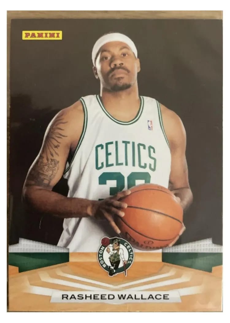 2009 Panini Rasheed Wallace #8 card