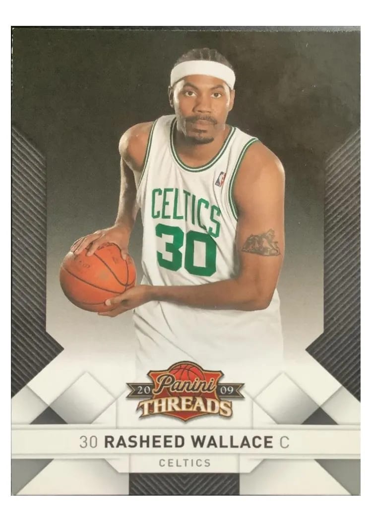 2009 Panini Threads Rasheed Wallace #99 card