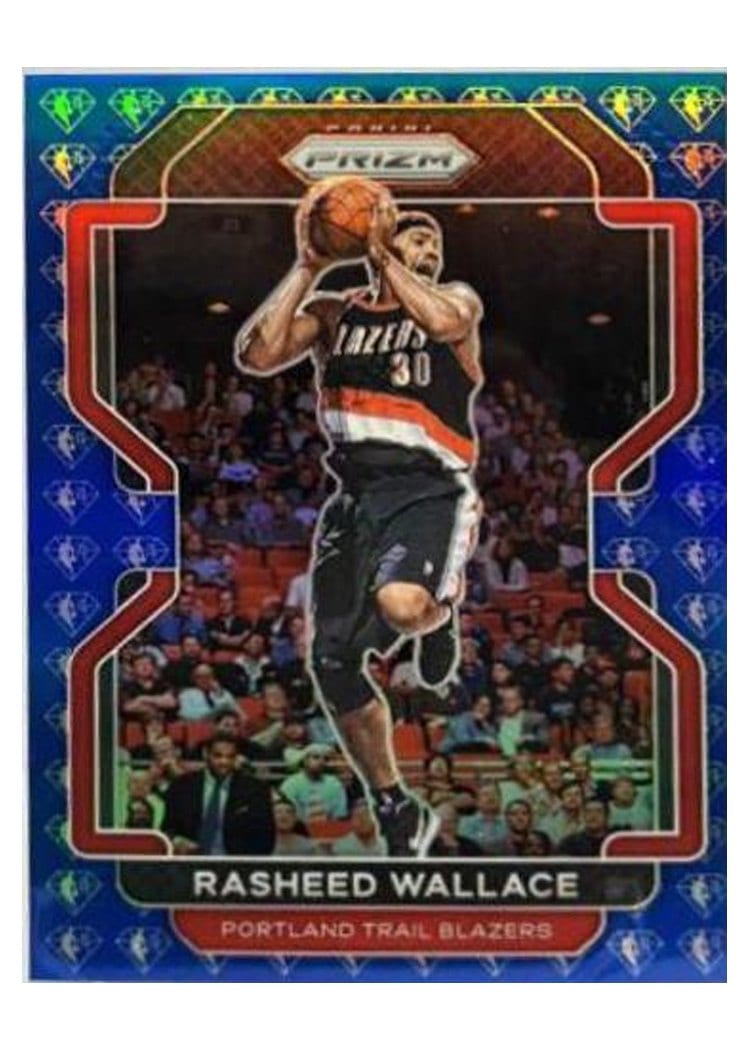2021-22 Panini Prizm Base Set Rasheed Wallace #258 card