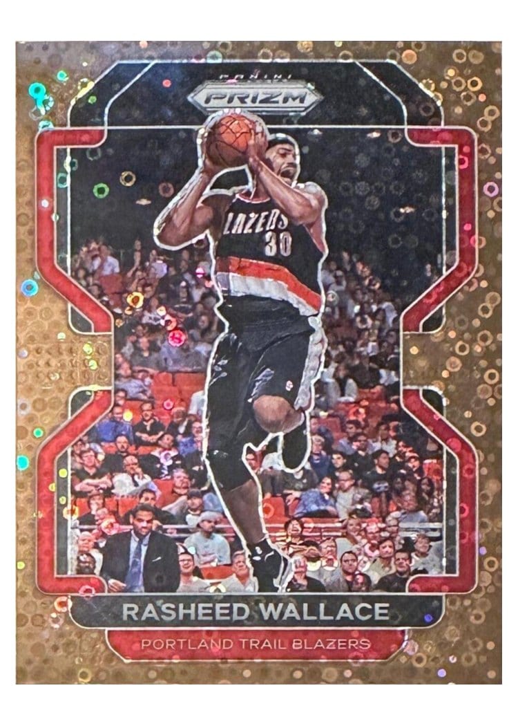 2021-22 Panini Prizm Base Set Rasheed Wallace #258 card