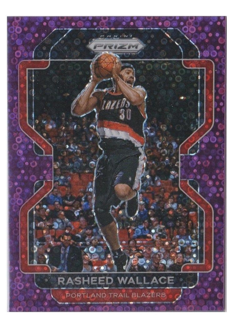 2021-22 Panini Prizm Base Set Rasheed Wallace #258 card