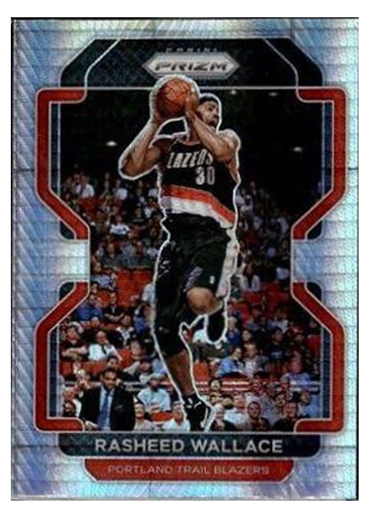 2021-22 Panini Prizm Base Set Rasheed Wallace #258 card