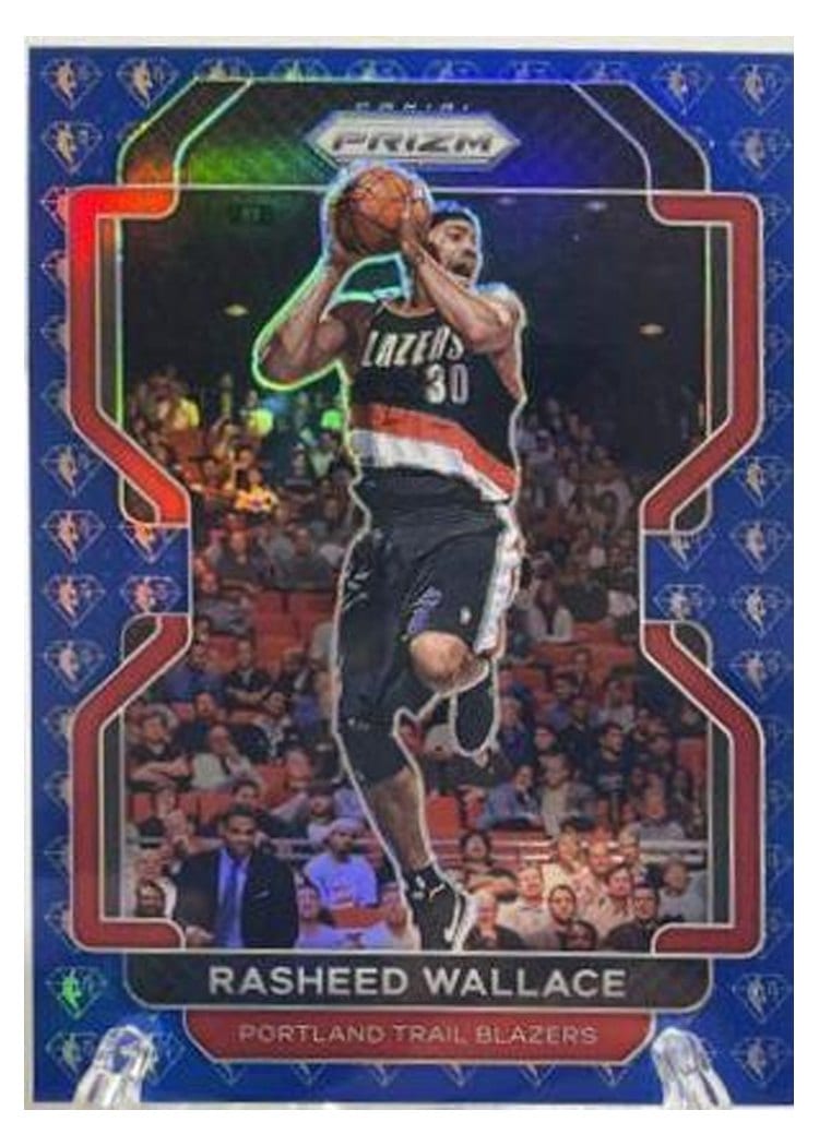 2021-22 Panini Prizm Base Set Rasheed Wallace #258 card