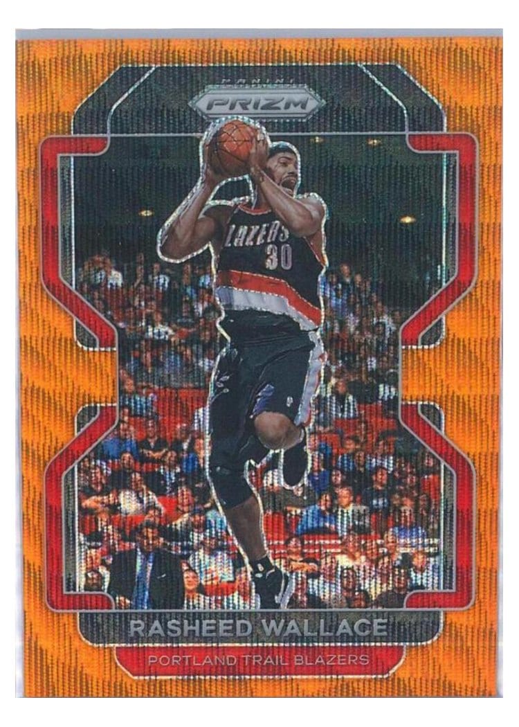 2021-22 Panini Prizm Base Set Rasheed Wallace #258 card