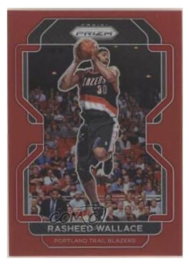 2021-22 Panini Prizm Base Set Rasheed Wallace #258 card