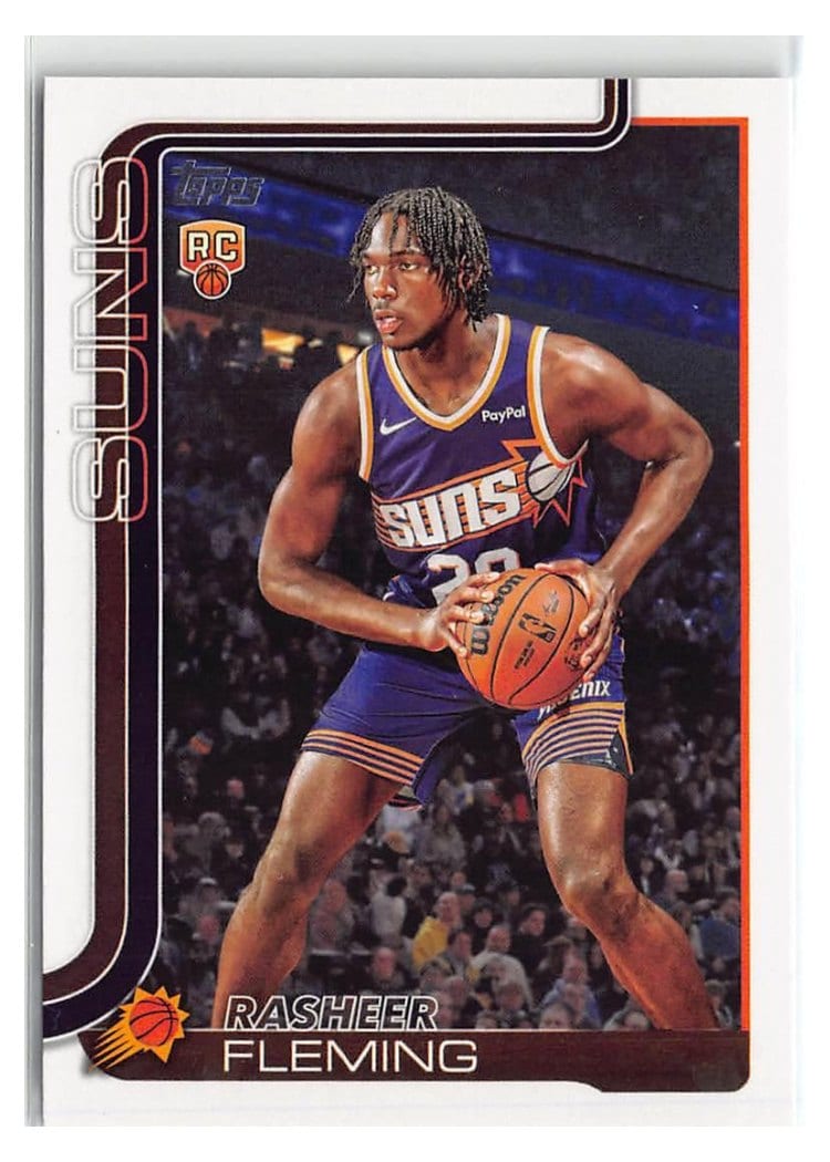 2025-26 Topps Base Set Rasheer Fleming #231 card