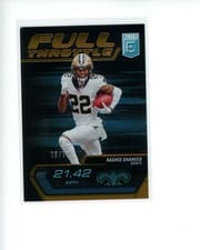 2024 Donruss Elite Full Throttle Rashid Shaheed #20 card