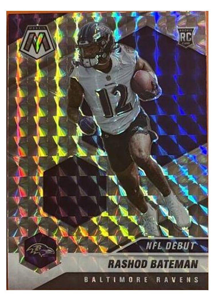 2021 Panini Mosaic Base Set Rashod Bateman #249 card