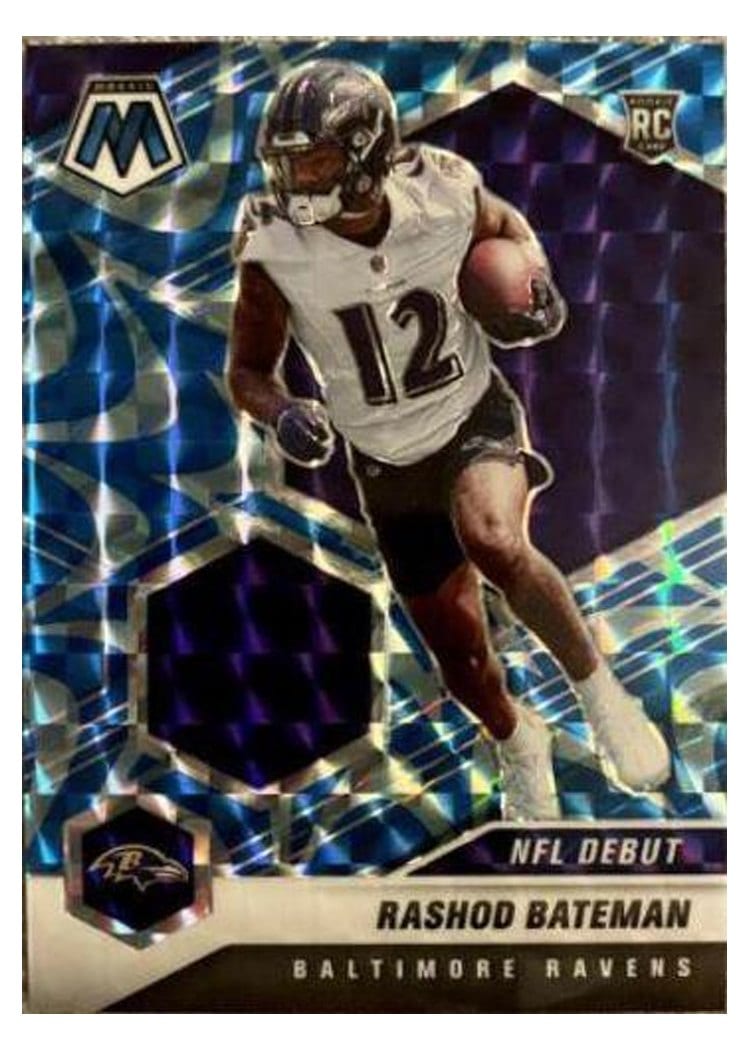2021 Panini Mosaic Base Set Rashod Bateman #249 card