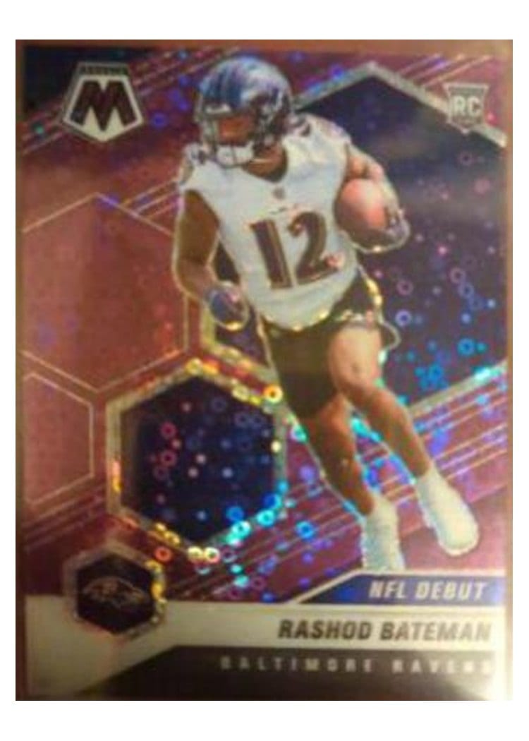 2021 Panini Mosaic Base Set Rashod Bateman #249 card