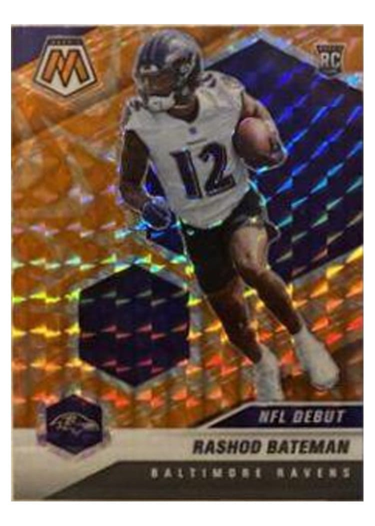 2021 Panini Mosaic Base Set Rashod Bateman #249 card