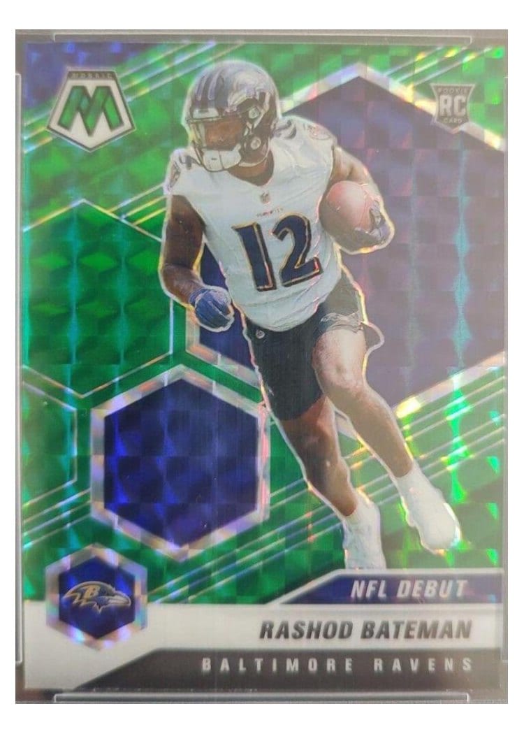 2021 Panini Mosaic Base Set Rashod Bateman #249 card