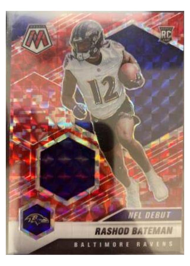 2021 Panini Mosaic Base Set Rashod Bateman #249 card