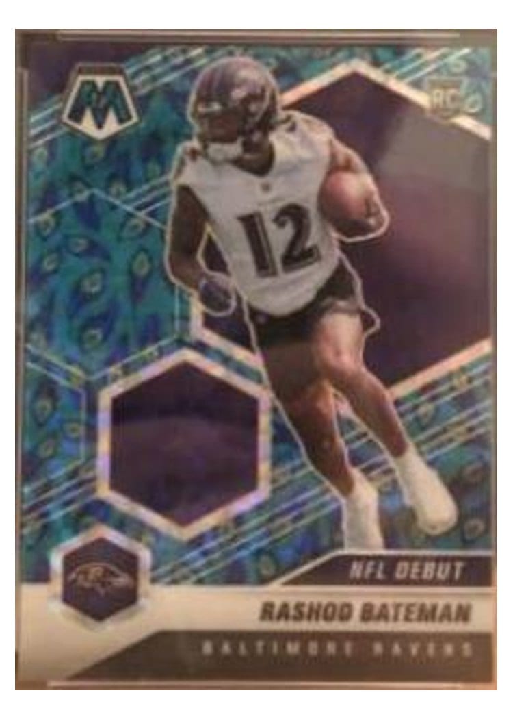 2021 Panini Mosaic Base Set Rashod Bateman #249 card