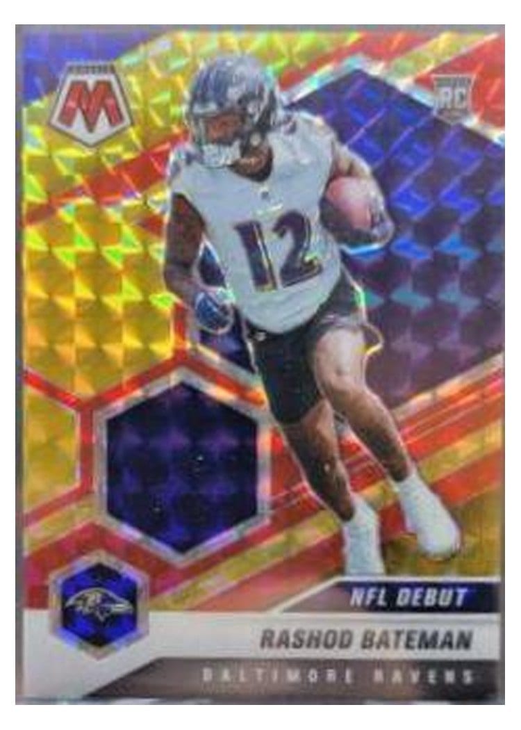 2021 Panini Mosaic Base Set Rashod Bateman #249 card