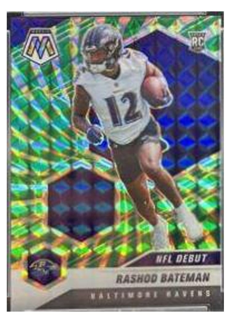 2021 Panini Mosaic Base Set Rashod Bateman #249 card