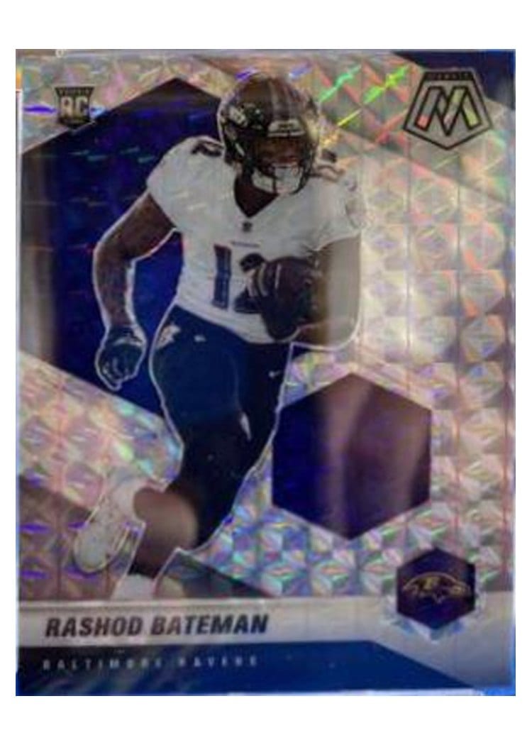 2021 Panini Mosaic Base Set Rashod Bateman Mosaic #310 card