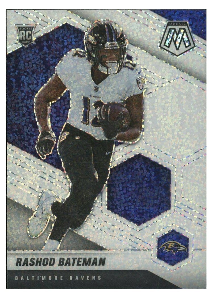 2021 Panini Mosaic Base Set Rashod Bateman #310 card