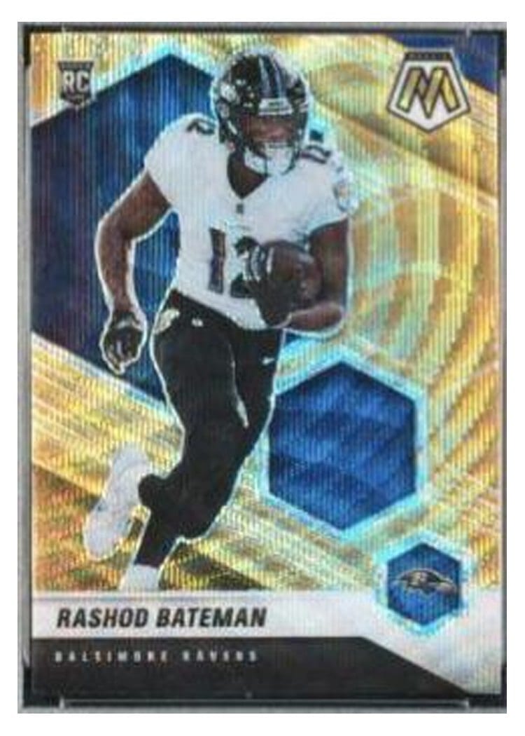 2021 Panini Mosaic Base Set Rashod Bateman #310 card