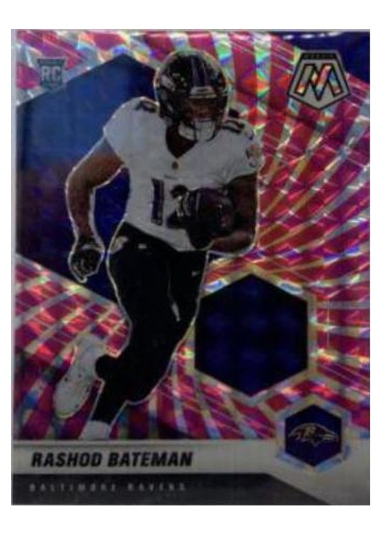 2021 Panini Mosaic Base Set Rashod Bateman #310 card