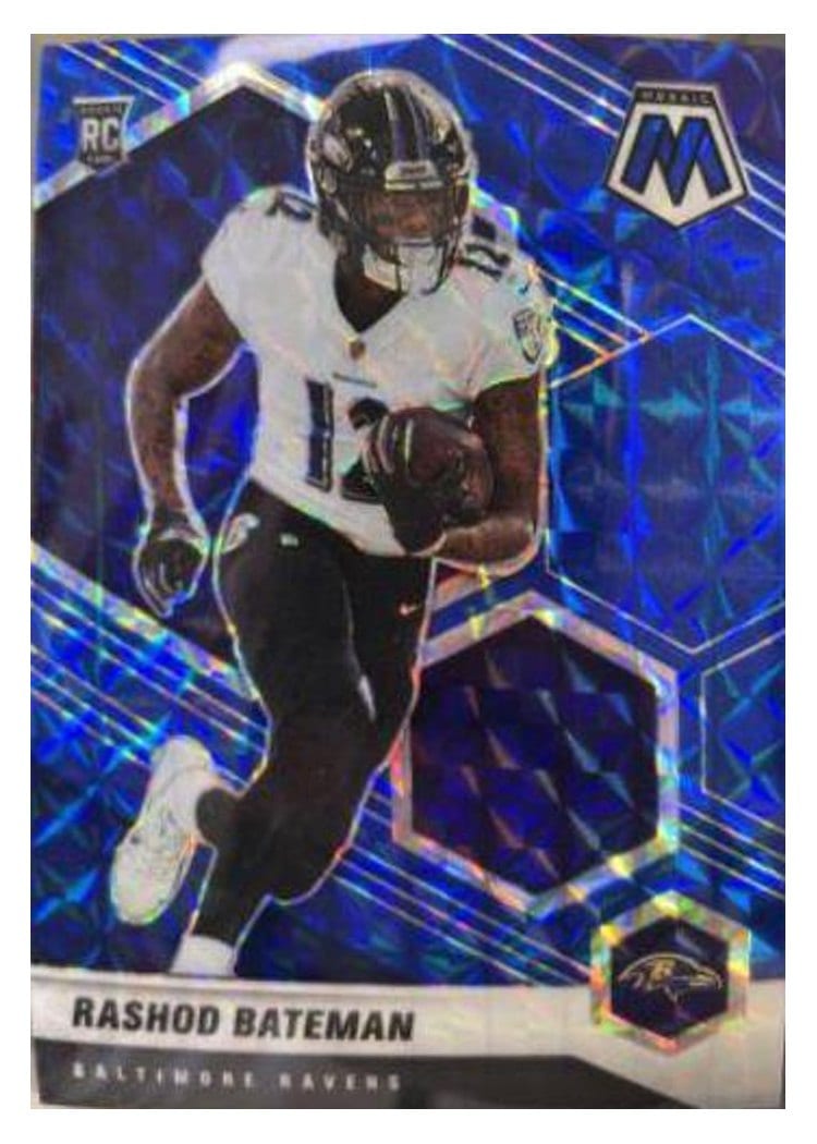 2021 Panini Mosaic Base Set Rashod Bateman #310 card