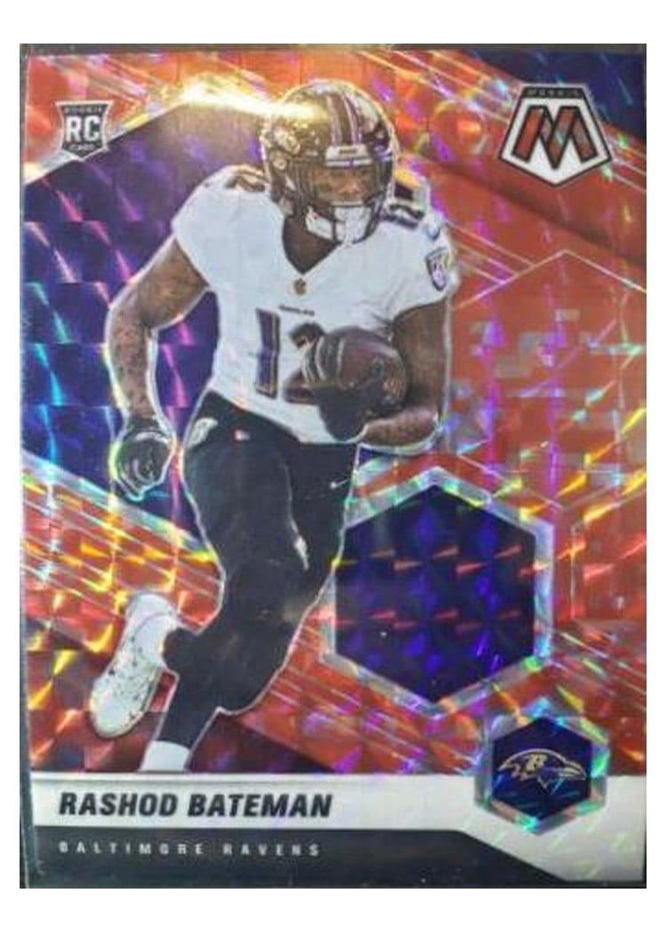 2021 Panini Mosaic Base Set Rashod Bateman #310 card