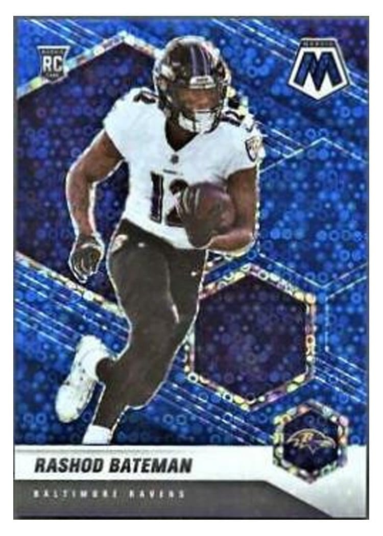 2021 Panini Mosaic Base Set Rashod Bateman #310 card