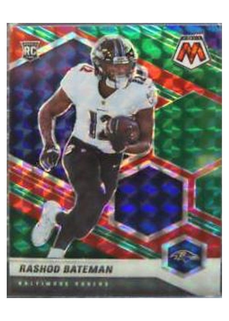 2021 Panini Mosaic Base Set Rashod Bateman #310 card
