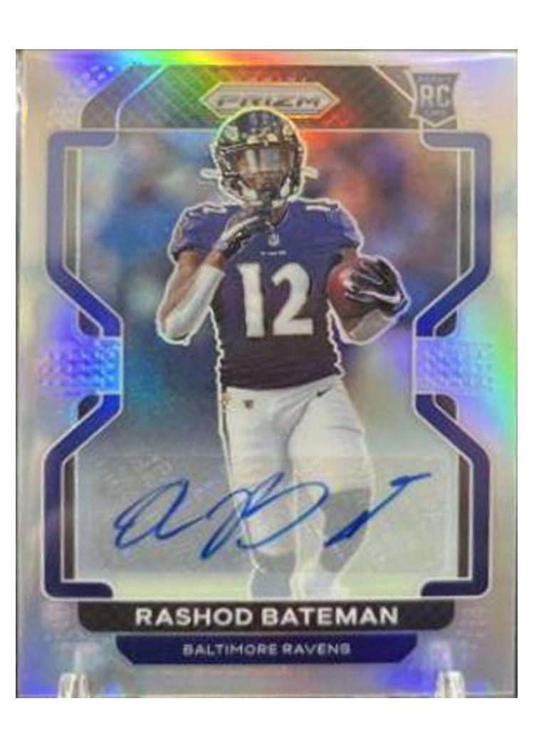 2021 Panini Prizm Base Set Rashod Bateman #340 card