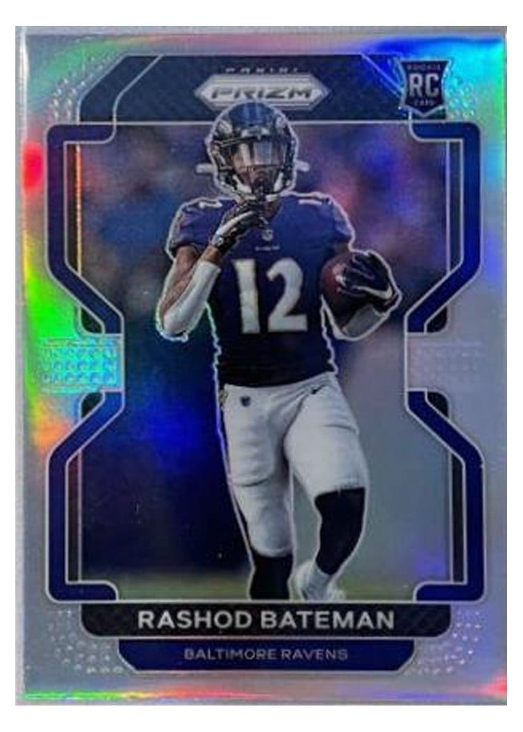 2021 Panini Prizm Base Set Rashod Bateman #340 card