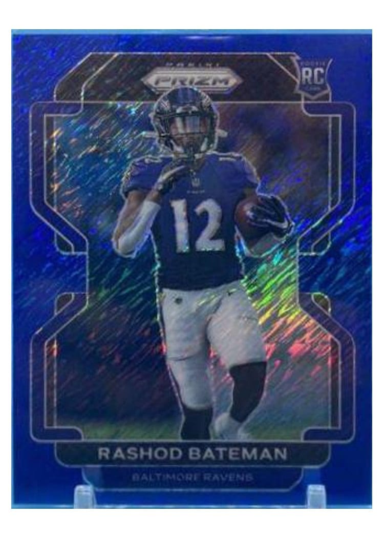 2021 Panini Prizm Base Set Rashod Bateman #340 card
