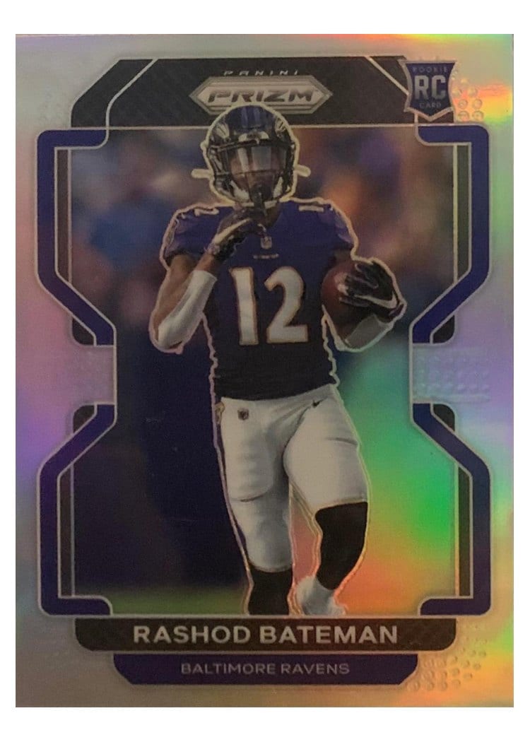 2021 Panini Prizm Base Set Rashod Bateman #340 card