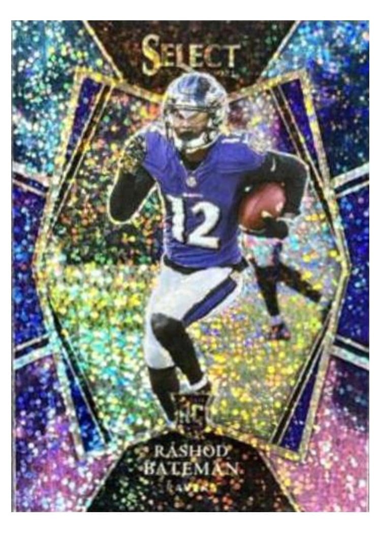 2021 Panini Select Base Set Rashod Bateman #155 card