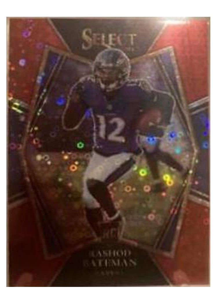 2021 Panini Select Base Set Rashod Bateman #155 card