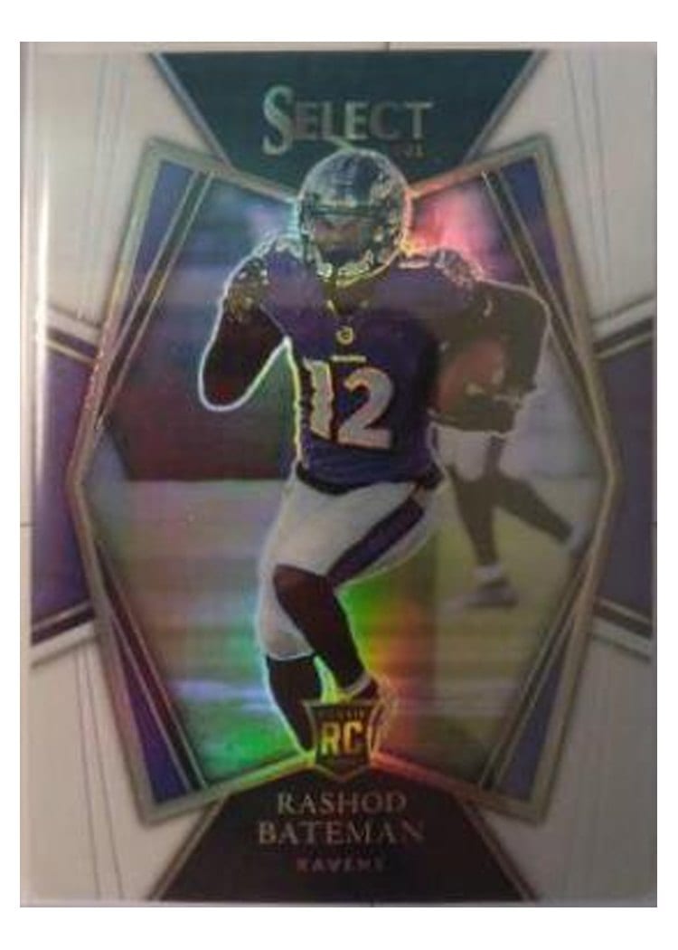 2021 Panini Select Base Set Rashod Bateman #155 card