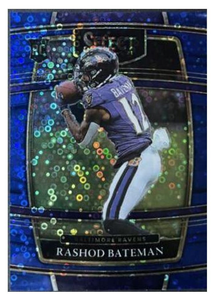 2021 Panini Select Base Set Rashod Bateman #255 card