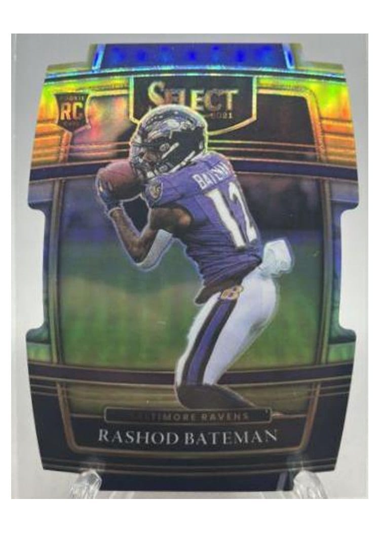 2021 Panini Select Base Set Rashod Bateman #255 card