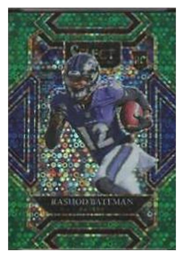 2021 Panini Select Base Set Rashod Bateman #255 card