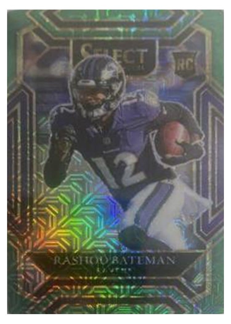 2021 Panini Select Base Set Rashod Bateman #255 card