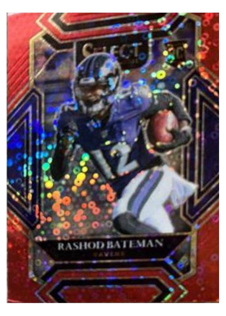 2021 Panini Select Base Set Rashod Bateman #255 card