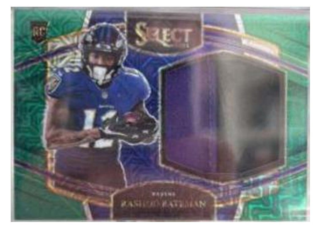 2021 Panini Select Base Set Rashod Bateman #355 card