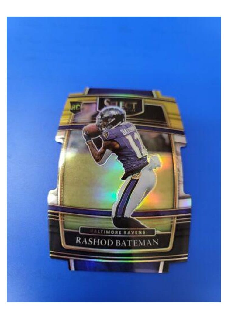 2021 Panini Select Base Set Rashod Bateman #55 card