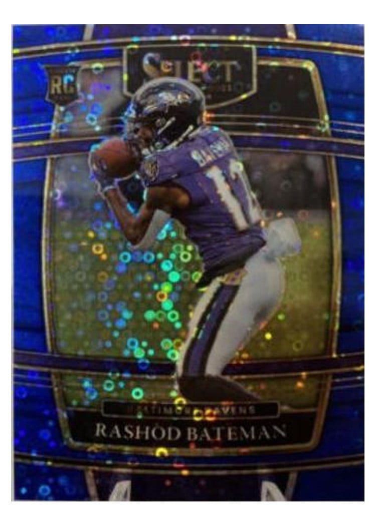 2021 Panini Select Base Set Rashod Bateman #55 card