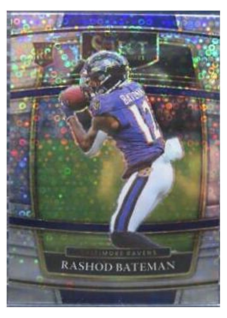 2021 Panini Select Base Set Rashod Bateman #55 card