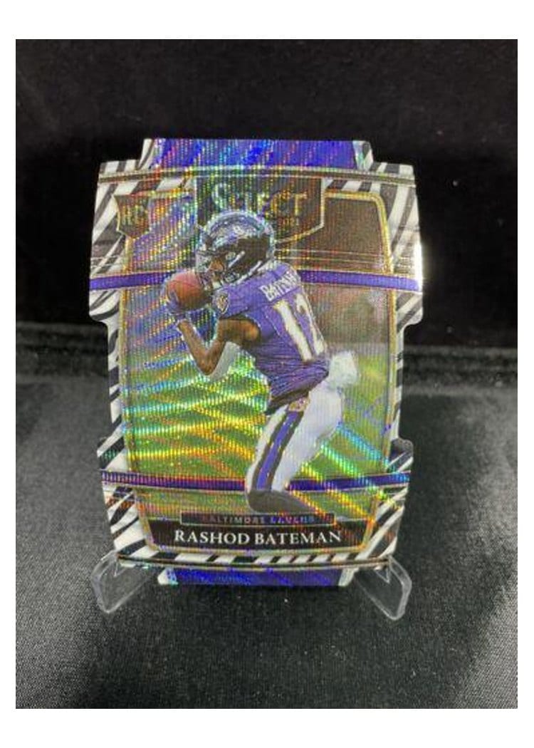 2021 Panini Select Base Set Rashod Bateman #55 card