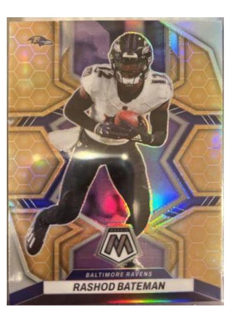 2022 Panini Mosaic Base Set Rashod Bateman #15 card