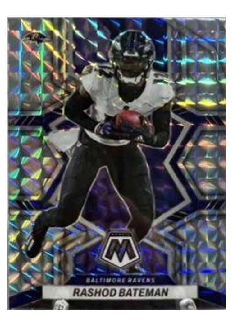 2022 Panini Mosaic Base Set Rashod Bateman #15 card