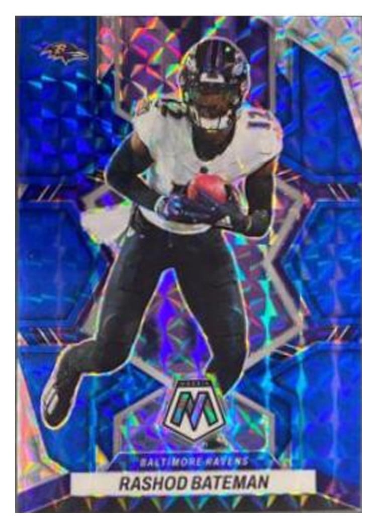 2022 Panini Mosaic Base Set Rashod Bateman #15 card